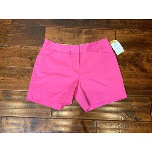 Lilly Pulitzer Hot Pink Mini Chino Shorts , Size 2